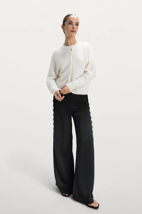 Sofia Lace Satin Trousers