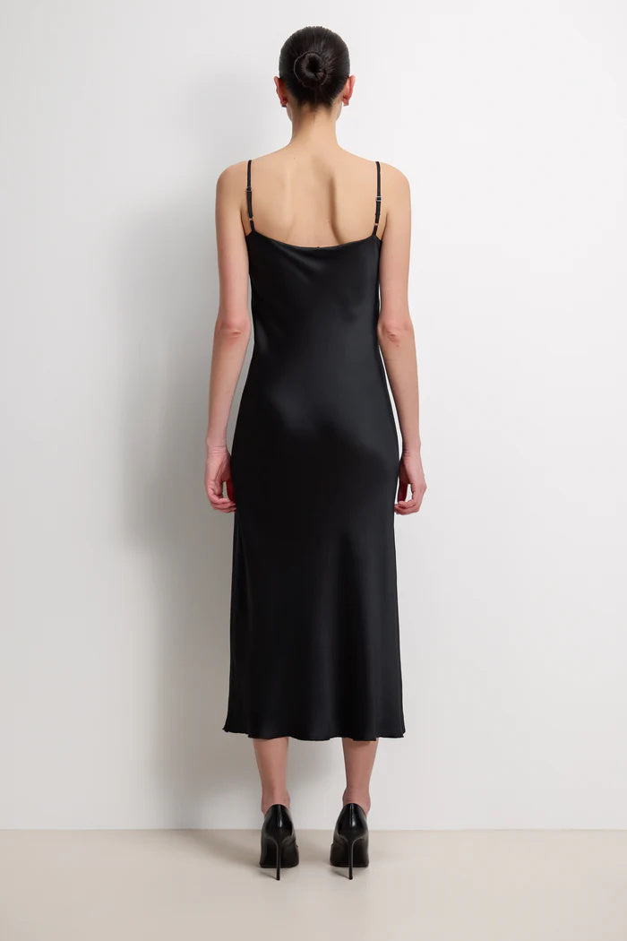 Vionne Strappy Satin Dress