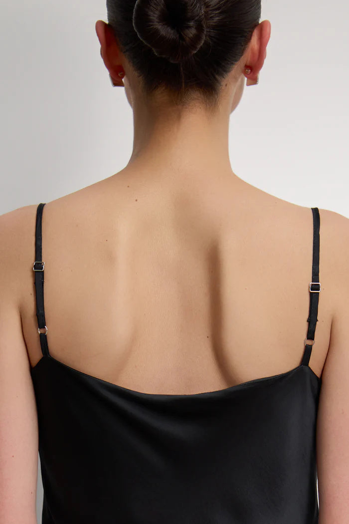 Vionne Strappy Satin Dress