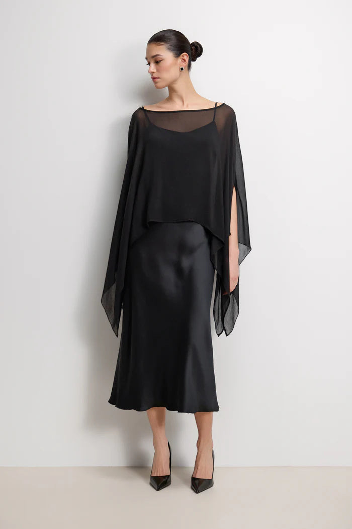 Vionne Strappy Satin Dress