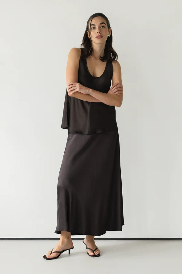 Demi Satin Vest