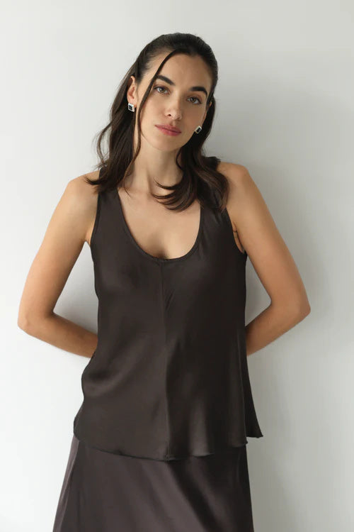 Demi Satin Vest
