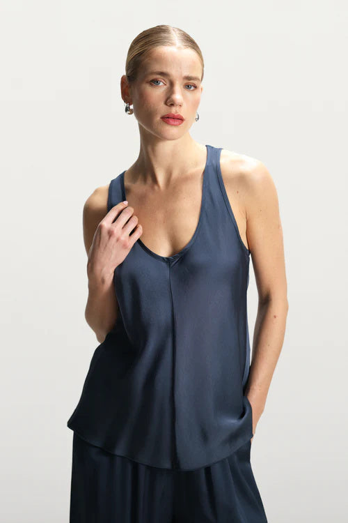 Demi Satin Vest