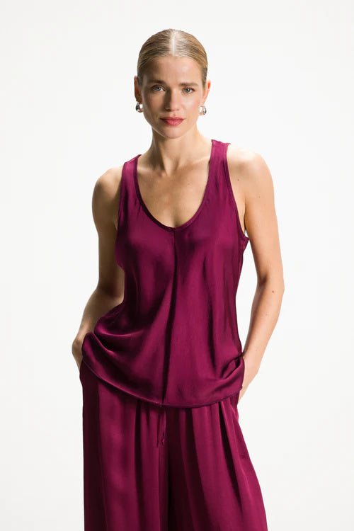 Demi Satin Vest