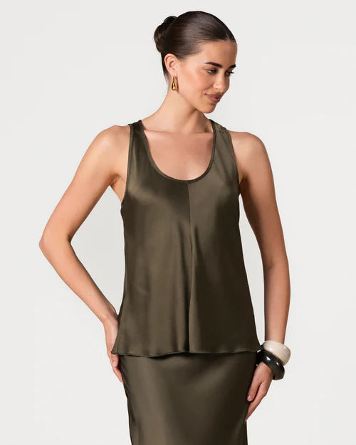 Demi Satin Vest